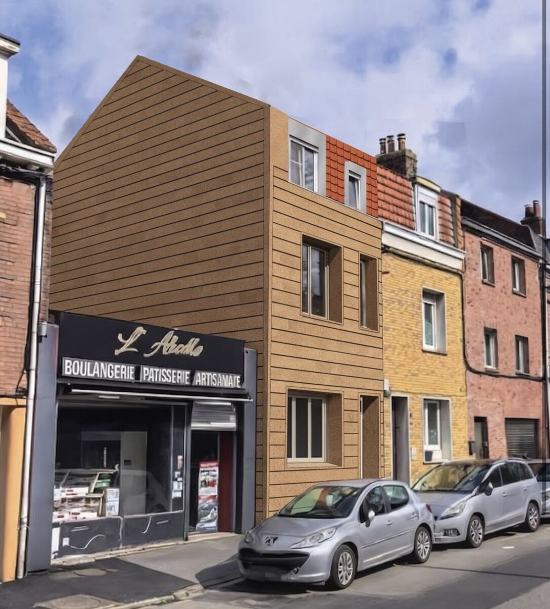LE_Corneille — façade projetée, phase 2